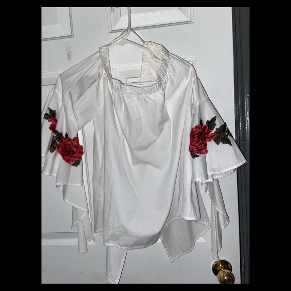 Charlotte Russe Off the Shoulder Top